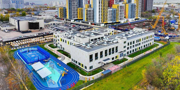 Собянин: В районе Богородское построили школу на 600 мест