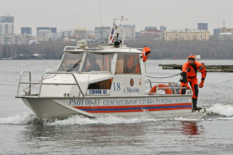 Московская городская поисково‑спасательная служба на водных объектах прошла проверку готовности к зиме