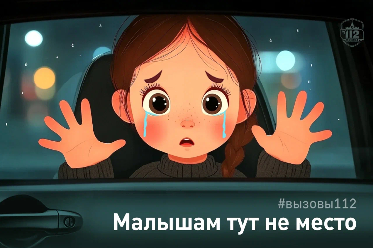 Департамент ГОЧСиПБ напоминает об опасности оставления детей в автомобилях