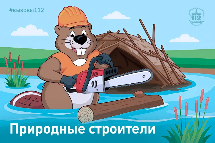 ГОЧСиПБ информирует о важности бобровой плотины в экосистеме