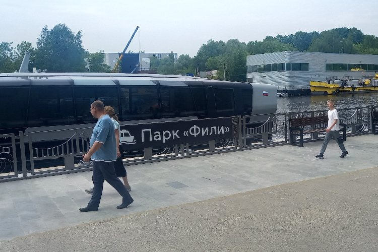 Путь по реке: в парке Фили отремонтировали причал