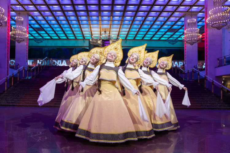 В едином хороводе: флешмоб прошел в Музее Победы