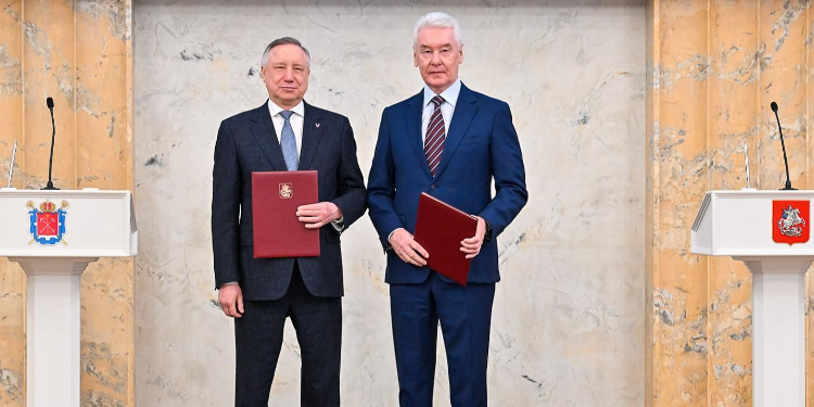 Собянин и Беглов подписали соглашение о сотрудничестве в сфере здравоохранения