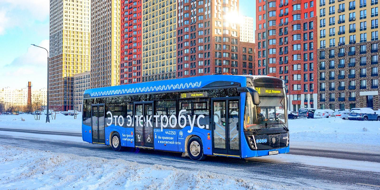 Собянин: новые электробусы пополнят городской парк в этом году
