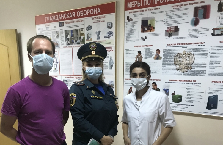 Специалисты ГУ МЧС обсудили с администрацией детского дома совместную работу по профилактике детского травматизм