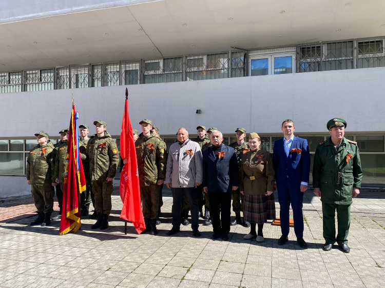 Совет ветеранов ЗАО принял участие в традиционной Линейке памяти РТУ МИРЭА