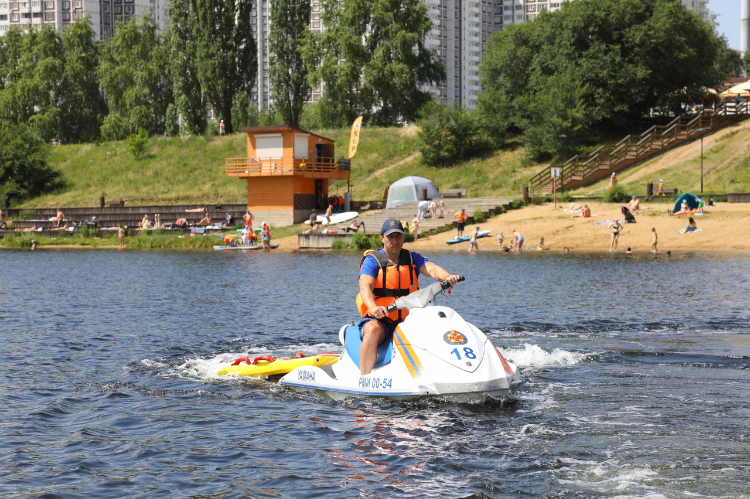 В Московской городской поисково-спасательной службе на водных объектах подвели итоги работы в июне 2023 года
