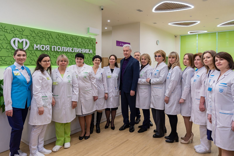 Собянин рассказал о новых поликлиниках, открывшихся в Москве