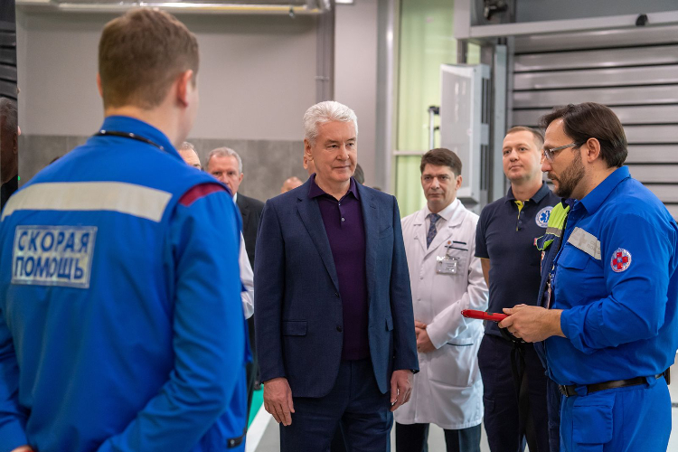 Средняя скорость оказания экстренной медпомощи выросла в 1,5 раза — Мэр Москвы