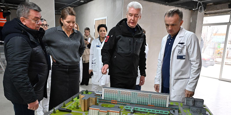 Мэр Москвы рассказал о комплексной модернизации больницы № 15 им. Филатова