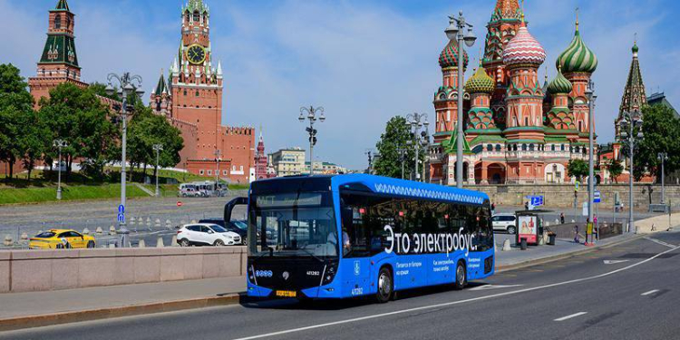 Сергей Собянин: Электробусный парк Москвы насчитывает более 2,3 тыс. машин