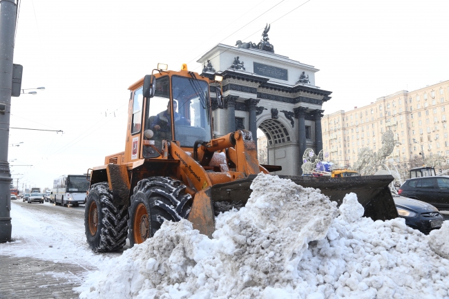 Коммунальные службы округа справились с последствиями снегопада на «отлично»