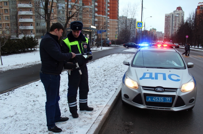 На западе Москвы подвели итоги  рейда «Пешеход»