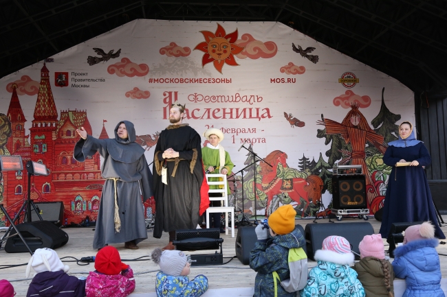 Масленичные гулянья в Западном округе