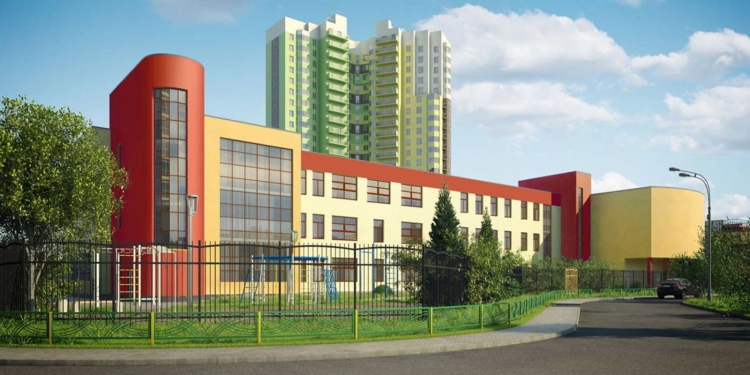 ИТ-полигон и робокласс. В ЗАО возводят новые школьные корпуса