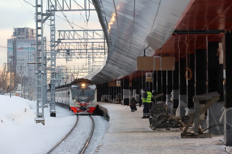 Новый остановочный пункт. Станция Минская будущего МЦД-4 откроется весной