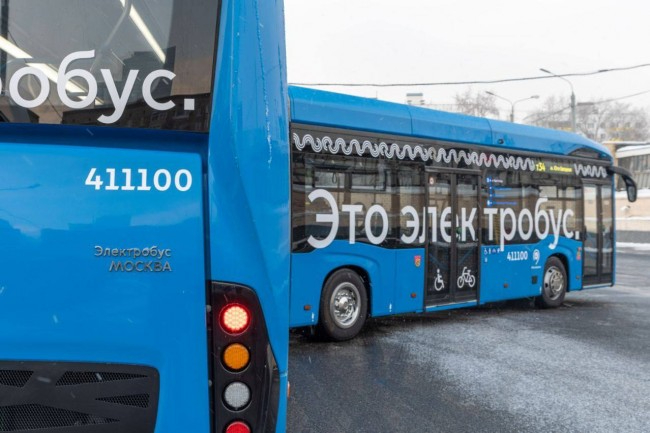 В ЗАО электробус-гармошка за два месяца перевез около 15 тыс. пассажиров по маршруту № Т34