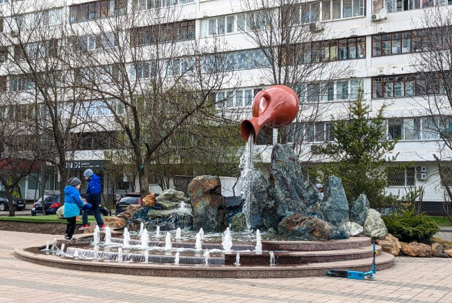 В Крылатском открыли новый фонтан