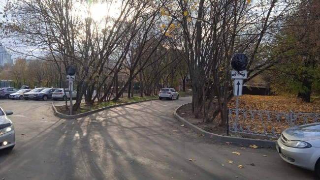 На Кременчугской улице появились новые дорожные знаки