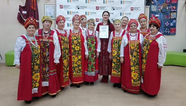 Ансамбль из Очаково-Матвеевского стал лауреатом фестиваля-конкурса хоров «Аккорды юности моей»