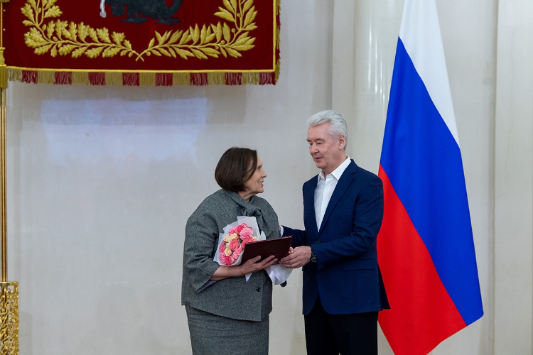 Собянин вручил премии Москвы в области физкультуры и спорта
