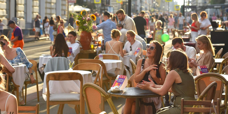 Гастровыходные: 20 и 21 июля несколько улиц в центре Москвы будут пешеходными