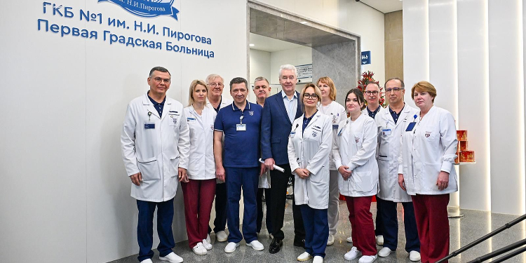 Собянин открыл флагманский центр ГКБ Пирогова с 11 многопрофильными операционными