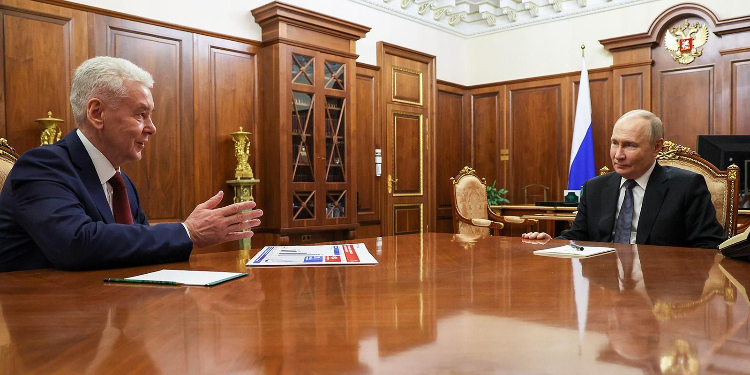 Собянин доложил Путину об итогах социально-экономического развития Москвы
