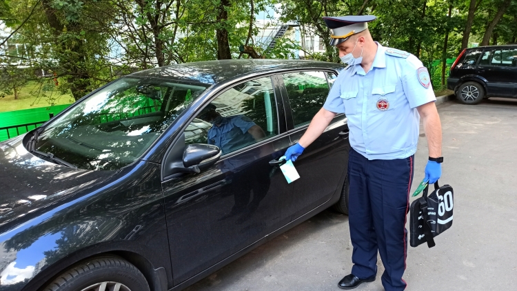 Сотрудники ГИБДД по ЗАО провели профилактическую акцию «Безопасный двор»