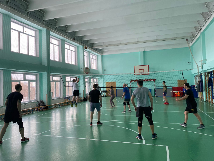 Турнир по волейболу прошел среди подразделений округа