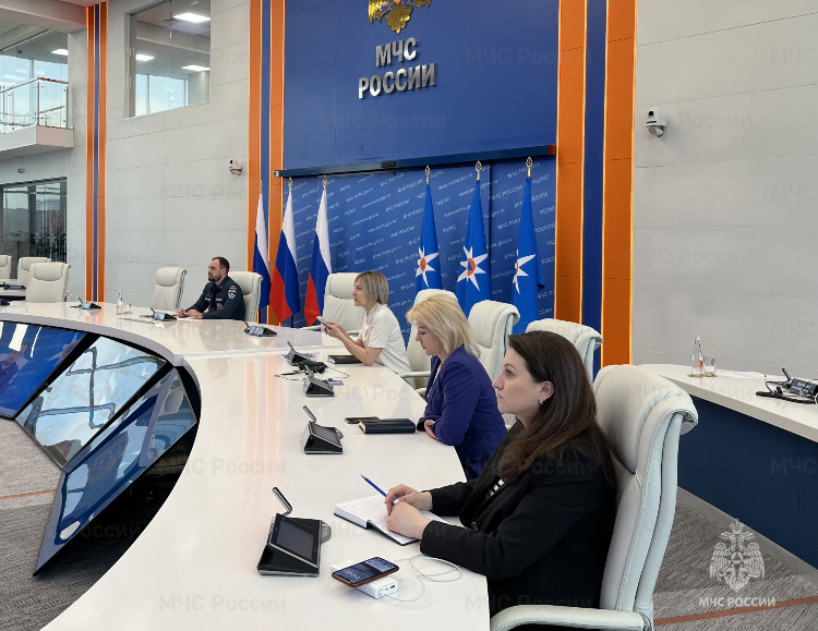 В МЧС России состоялся обучающий семинар с руководителями пресс-служб территориальных органов