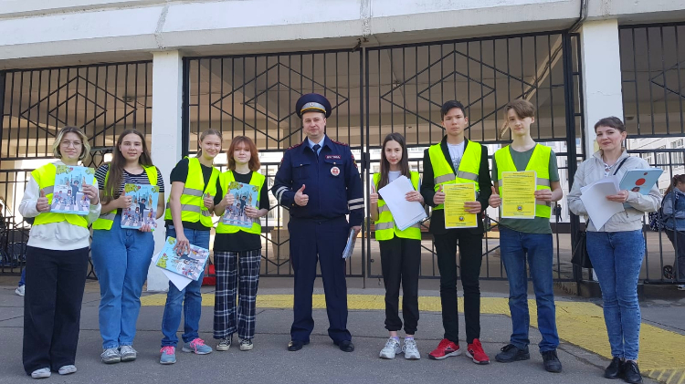 Сотрудники Госавтоинспекции по ЗАО приняли участие в акциях «Родительский патруль»