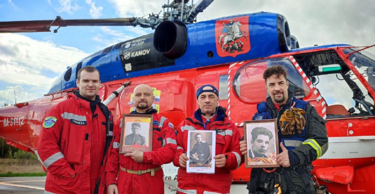 Пожарные, спасатели и операторы Системы 112 почтили память родственников — участников ВОВ