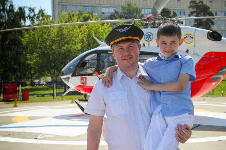 Одним из победителей проекта «Москва — яркими красками» стал сын сотрудника столичного авиацентра
