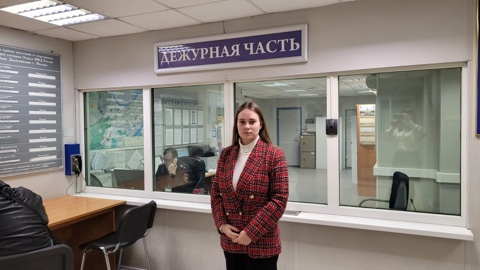 Представитель ОС при УВД по ЗАО Марьяна Мгебришвили посетила ОМВД России по району Дорогомилово