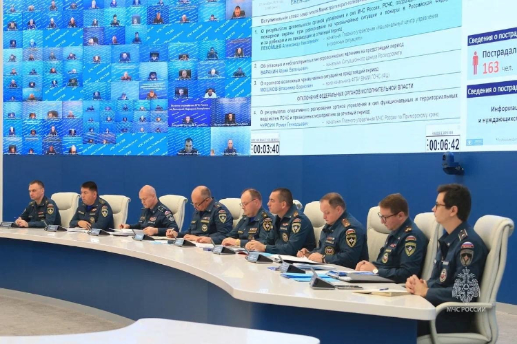 В МЧС России рассмотрели оперативную обстановку за прошедшую неделю