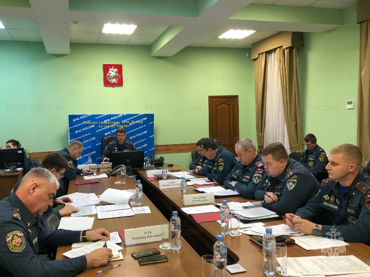 В столичном главке МЧС России прошло заседание коллегии