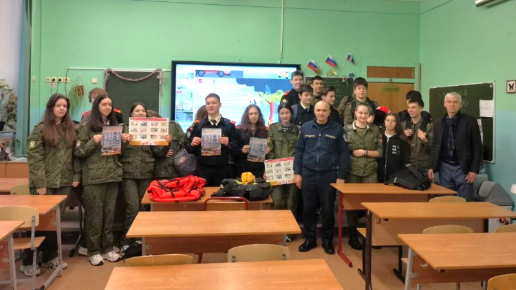 Урок безопасности от московских пожарных