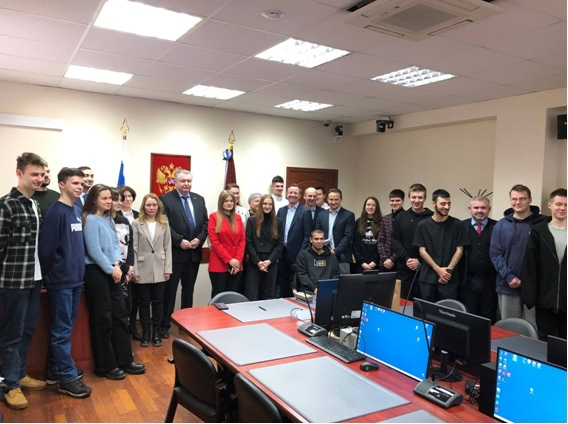 С Днем студенчества преподавателей и учащихся ГУЗа поздравил московский Росреестр