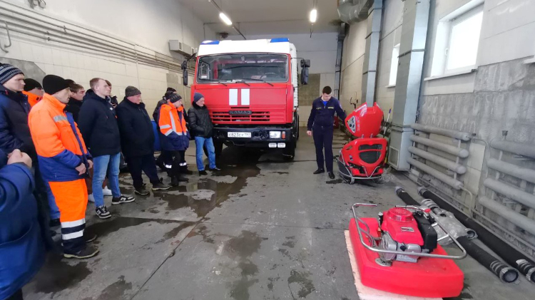 Работники организаций Западного округа готовятся к пожароопасному периоду