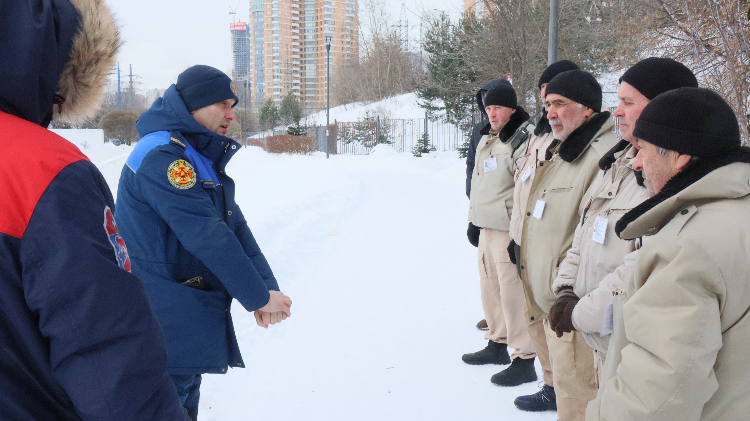 У водоемов в парках Западного округа проходят инструкторско-методические занятия