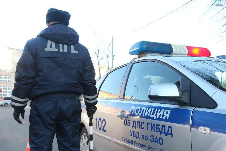 Госавтоинспекция ЗАО приняла участие в городском профилактическом мероприятии «Нетрезвый водитель»