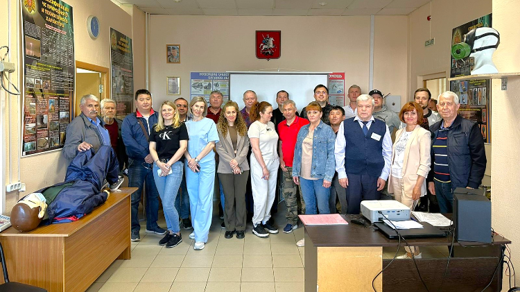 Показательное занятие провели для консультантов в лучшем Учебно-консультационном пункте Западного округа столицы
