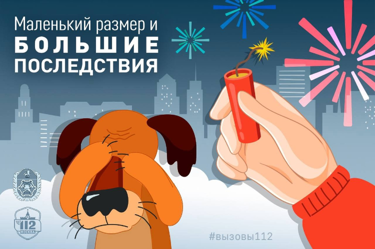В Службе 112 напомнили о правилах безопасного обращения с пиротехникой