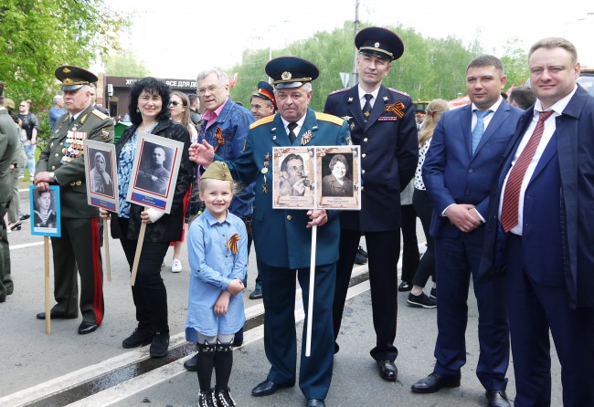 Торжественные мероприятия, посвященные Дню Победы, прошли в районе Солнцево