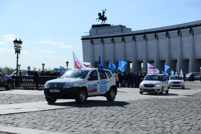 13 августа Музей Победы напутствует участников автопробега «Дорожное ралли»