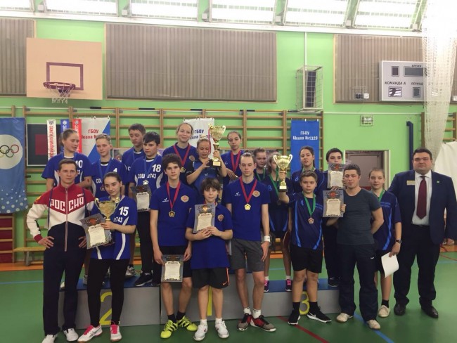 В Тропорёво-Никулине прошёл финал школьной лиги по настольному теннису