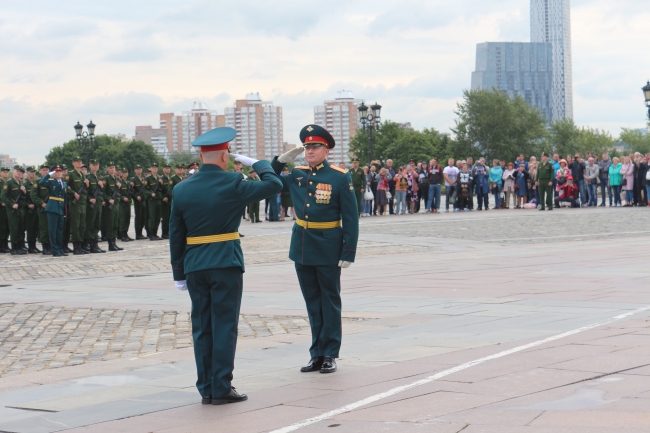 Присяга в семеновском полку