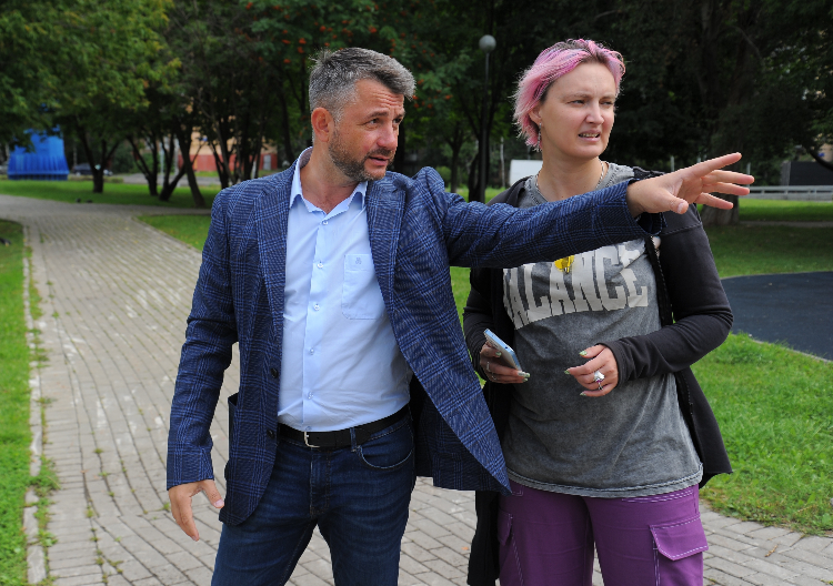 Алексей Мазанов: у Беловежского пруда появится новое место отдыха для жителей